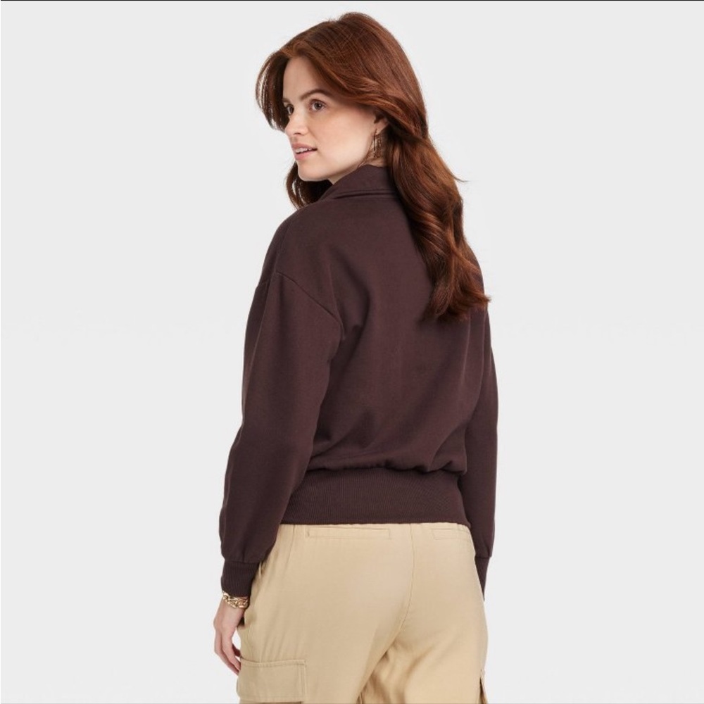 Quarter-Zip Sweatshirt from A New Day